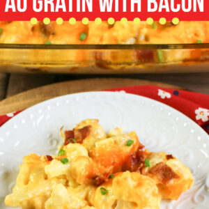 Cauliflower Au Gratin with Bacon