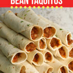 Ground Beef and Bean Taquitos