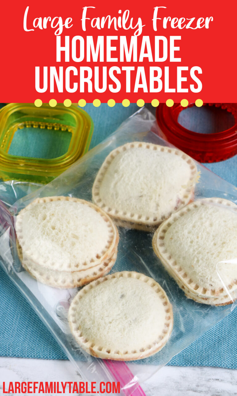 Homemade Uncrustables