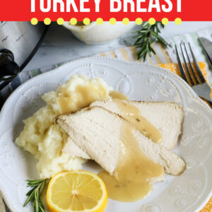 Slow Cooker Lemon Herb Turkey Breast