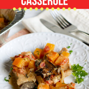 Low Carb Creamy Pork Casserole