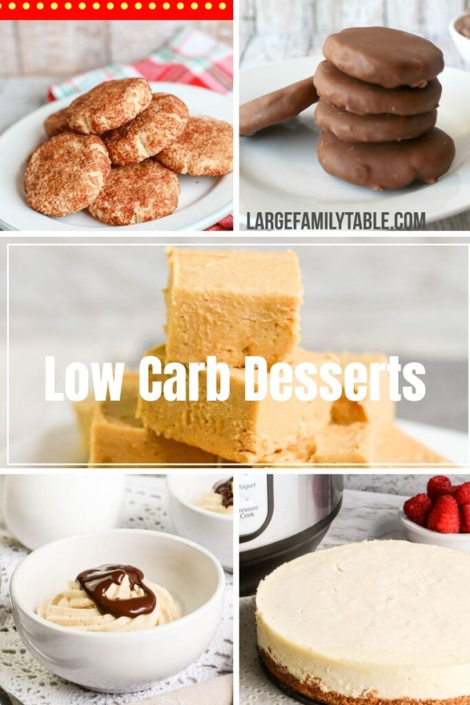 low carb desserts