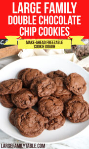 Double Chocolate Chip Cookies
