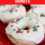 Large Family Egg Nog Donuts