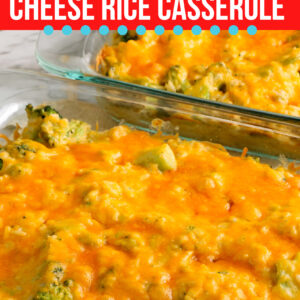 Make-Ahead Broccoli Cheese Rice Casserole