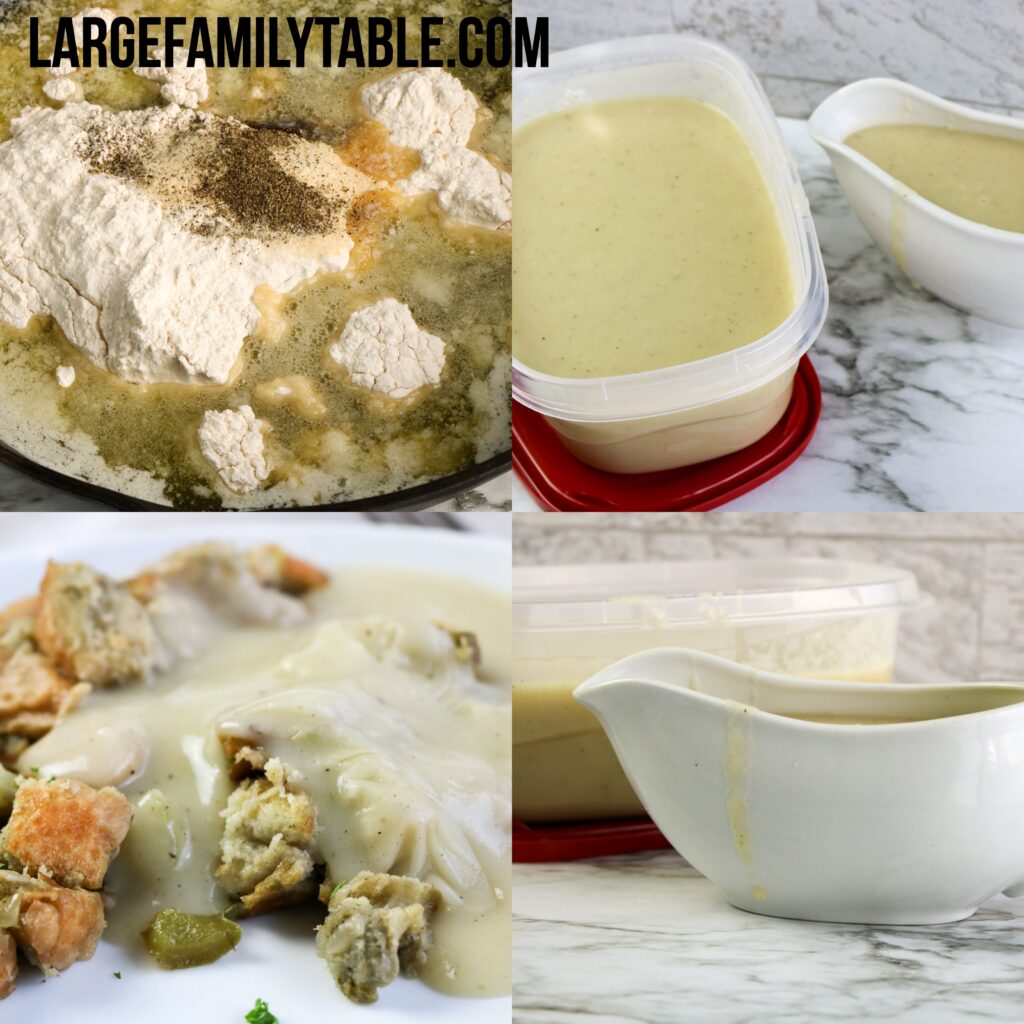 Make-Ahead Gravy that You Can FREEZE | Sides for a Large Family
