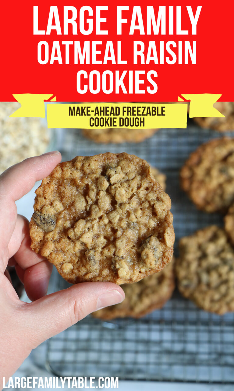 Oatmeal Raisin Cookies
