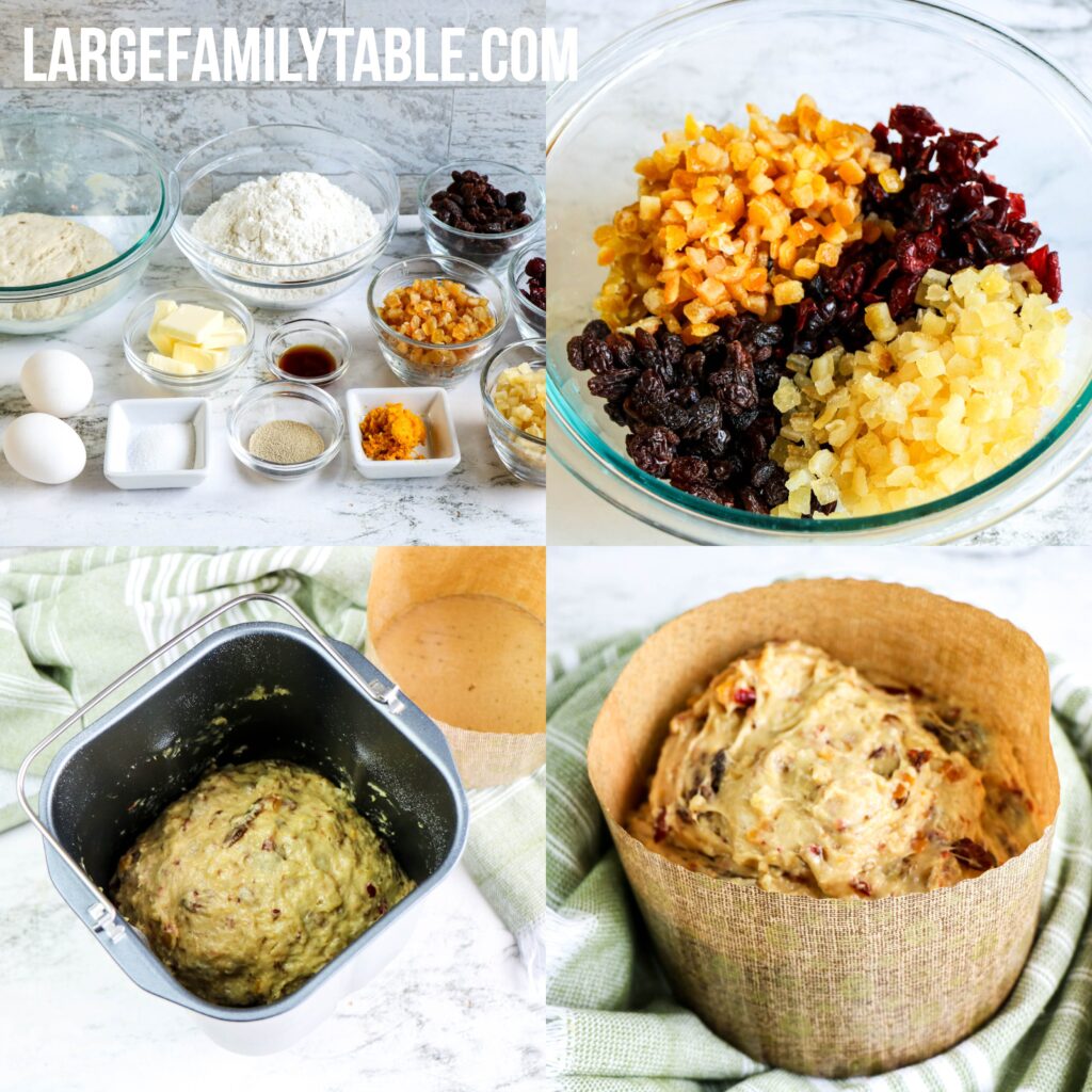 Large Family Panettone Christmas Bread