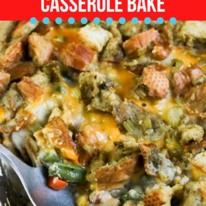 Turkey ad Gravy Leftover Casserole
