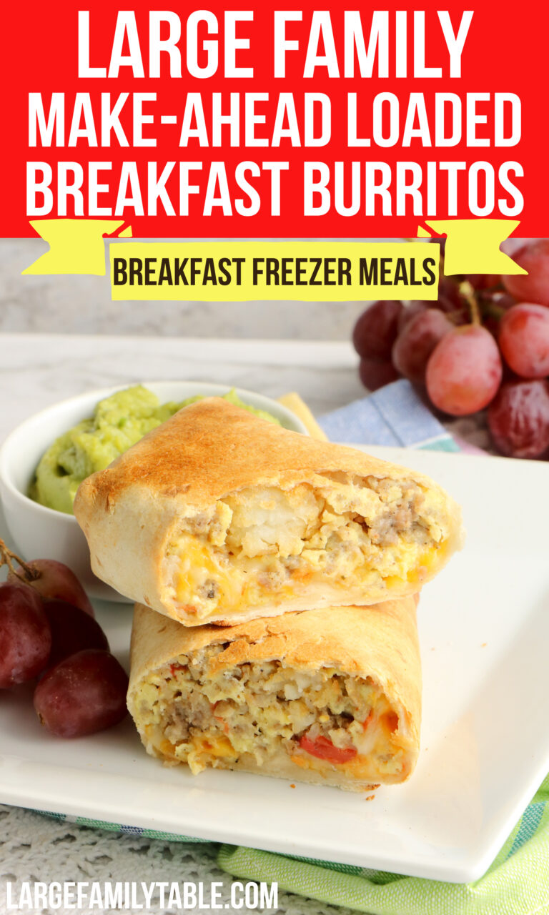 Loaded Breakfast Burritos