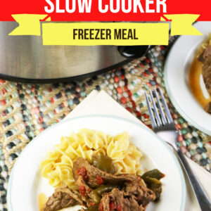 Large Family Pepper Steak Slow Cooker