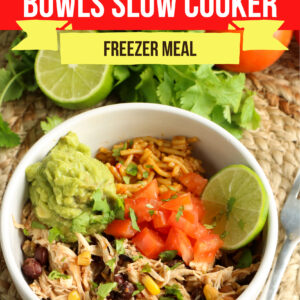 Large Family Southwestern Chicken Bowls