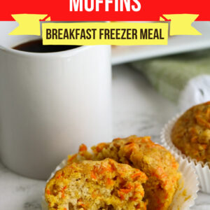 Large Family Carrots Cake Muffins