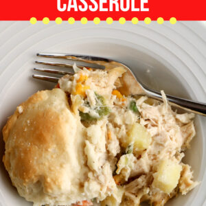 Large Family Chicken Pot Pie Casserole