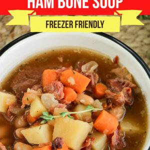 Slow Cooker Ham Bone Soup