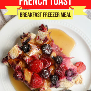 Mixed Berry French Toast