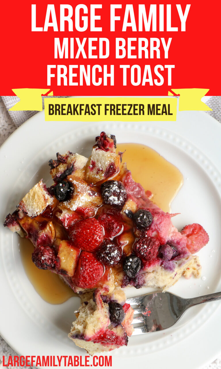 Mixed Berry French Toast