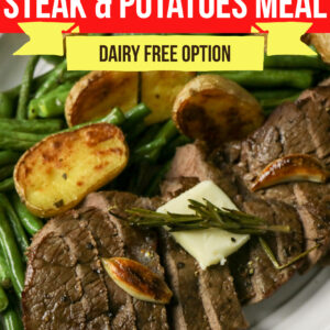 Large Family Steak and Potatoes