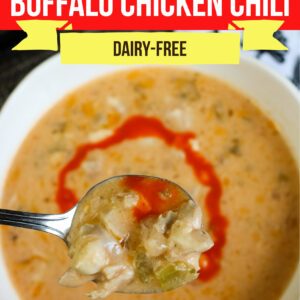 Large Family Slow Cooker Low Carb Buffalo Chicken Chili