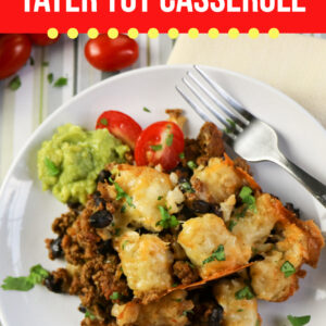 Large Family Slow Taco Tater Tot Casserole