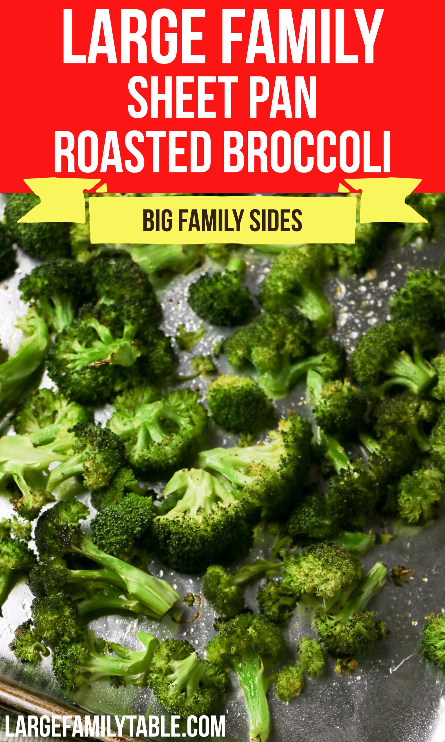 Sheet Pan Roasted Broccoli