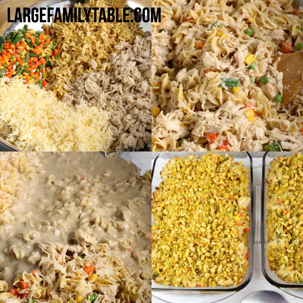 Large Family Chicken and Swiss Casserole | Easy Oven Dinner Recipe (TWO 9x13 Pans!)