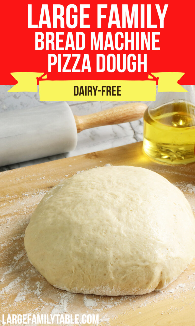 Large Family Pizza Dough