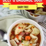 Leftover Corned Beef ad Cabbage Soup