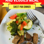 Large Family Low Carb Sheet Pan Steak and Veggie Bites