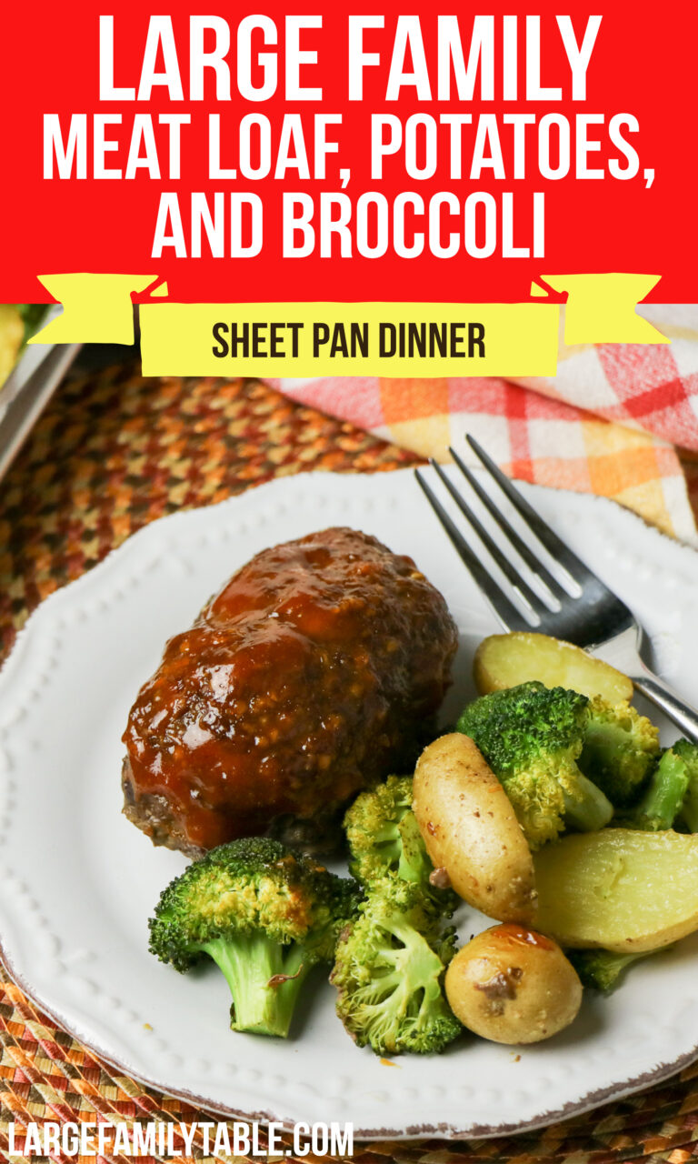 Meat loaf potatoes and Broccoli