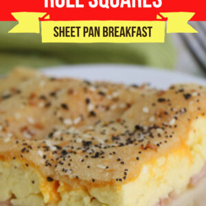 Large Family Sheet Pan Ham, Egg, and Crescent Rolls