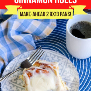 Large Family Bread Machine Cinnamon Rolls