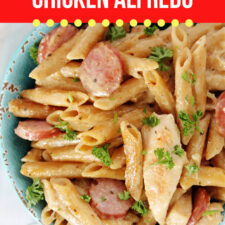 Large Family Cajun Chicken Alfredo | Easy Skillet Meal-image