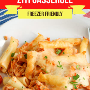 Large Family Chicken Baked Ziti Casserole