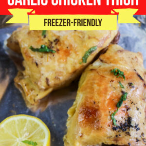 Large Family Lemon Garlic Chicken Thigh