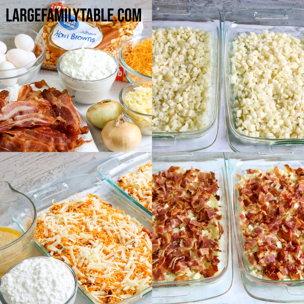 Large Family Hearty Breakfast Casserole | Freezer-Friendly, Make-Ahead Meal