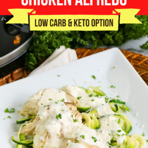 Large Family Slow Cooker Chicken Alfredo