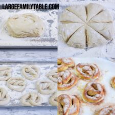 Big Family Bread Machine Cinnamon Sugar Pretzels | Easy Snack Idea!-image