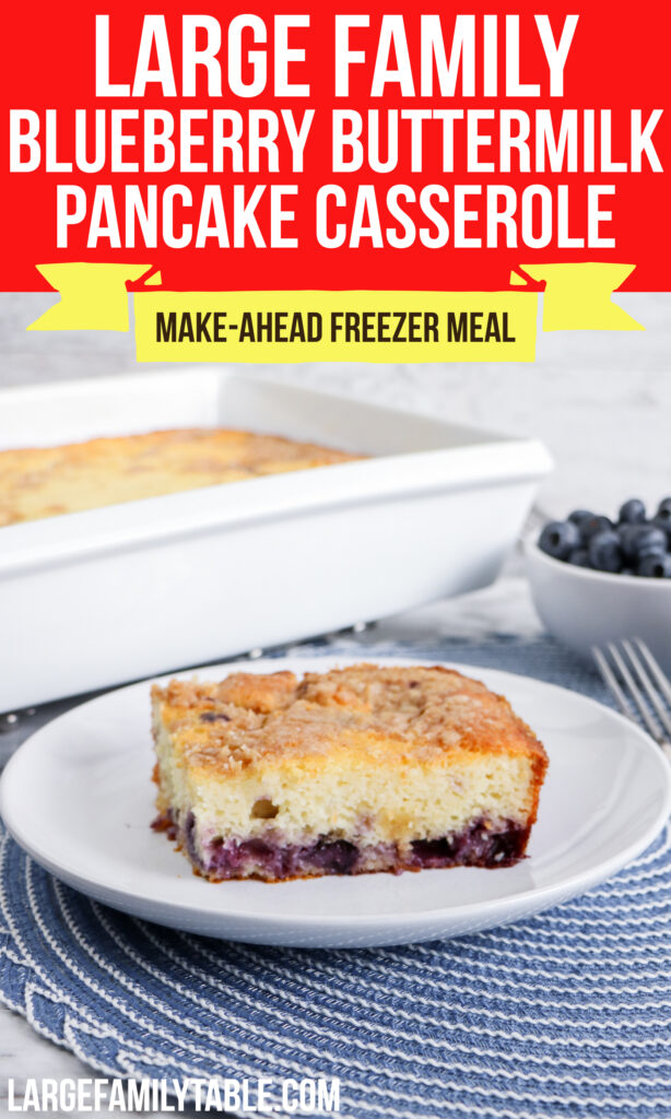 blueberry buttermilk pancake casserole