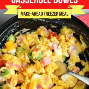 Large Family Breakfast Casserole Bowls
