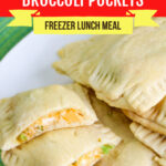 Large Family Cheesy Chicken and Broccoli Hot Pockets