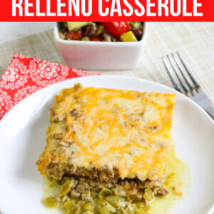 Low Carb Chile Relleno Casserole