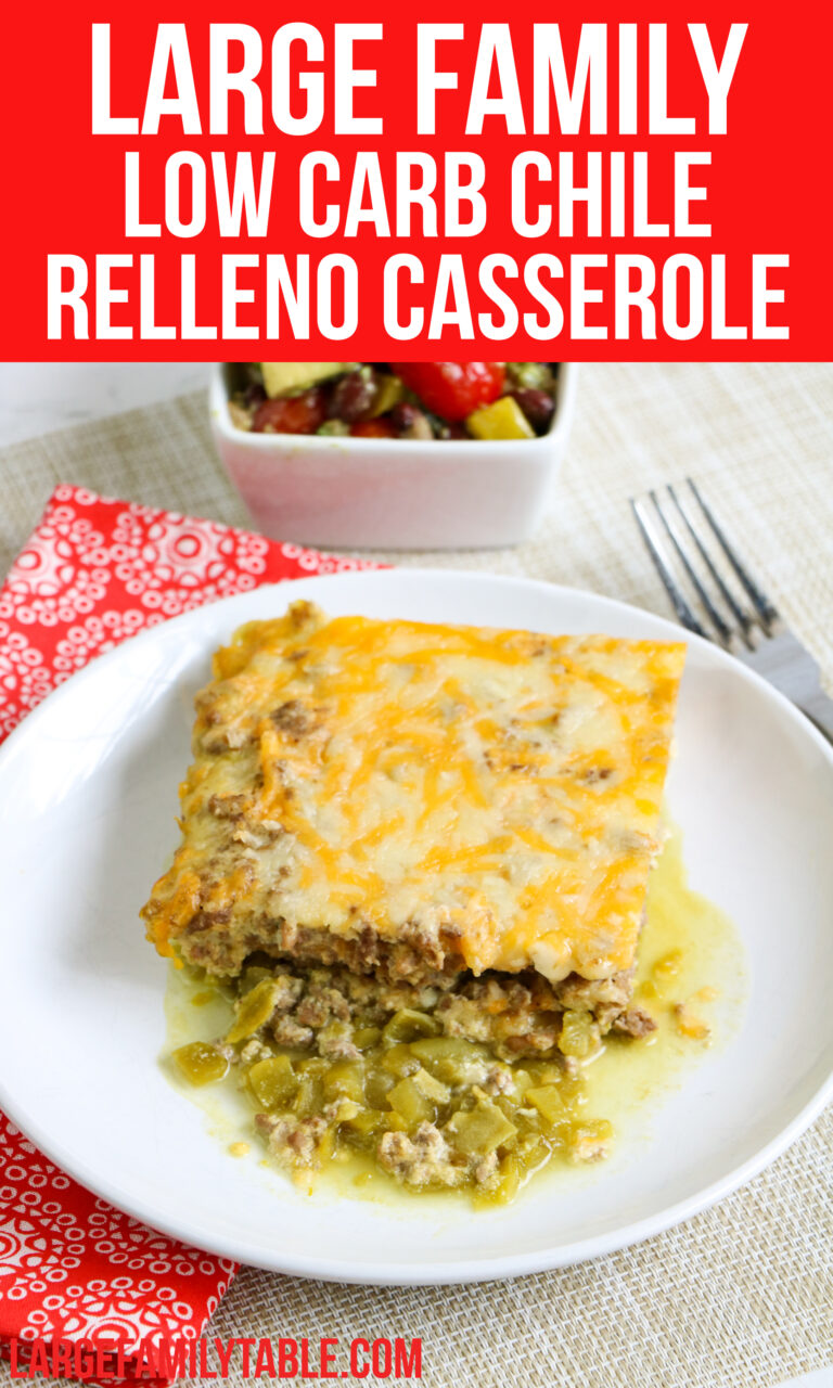 Low Carb Chile Relleno Casserole