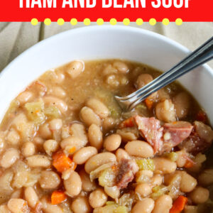 Slow Cooker Ham and Bean Soup