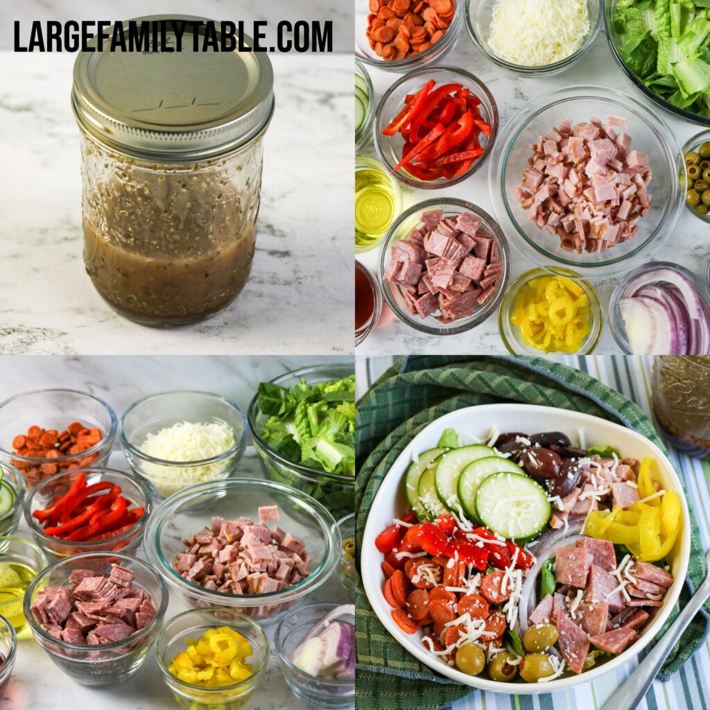 Large Family Low Carb Simple Sub Bowls | Keto, THM-S, Dairy-Free Option