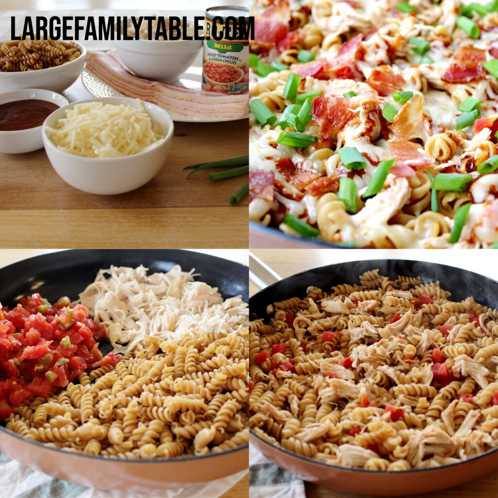 Big Family Monterey Chicken Skillet Meal