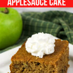 Big Family Old Fashioned Applesauce Cake