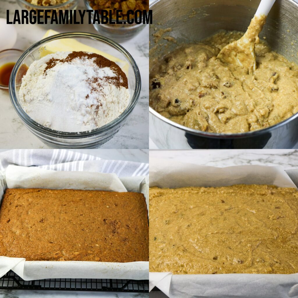 Big Family Old Fashioned Applesauce Cake | Easy Desserts and Sides