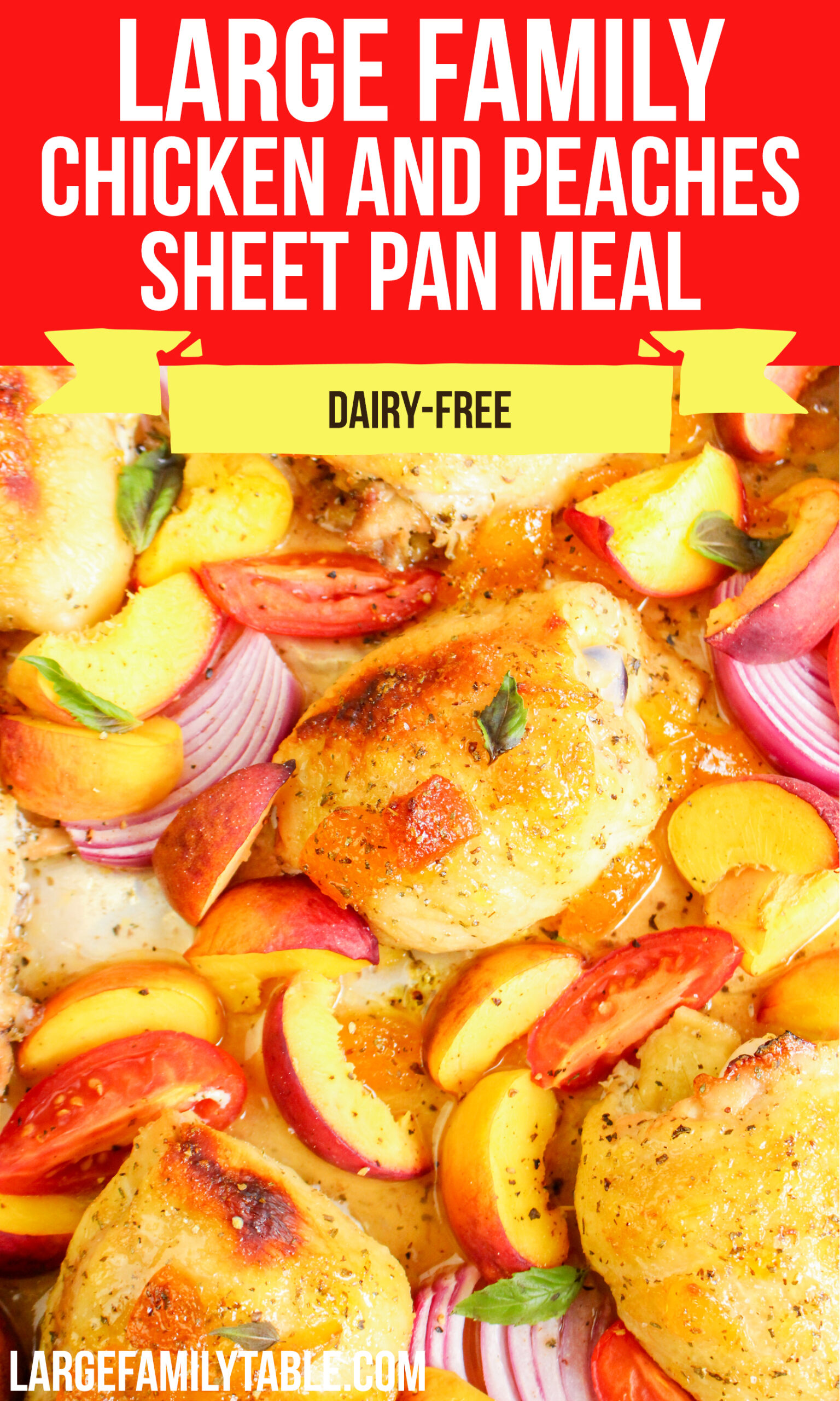 Large Family Chicken and Sheet Pan Dinner