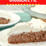 Large Family Low Carb Chocolate Pie